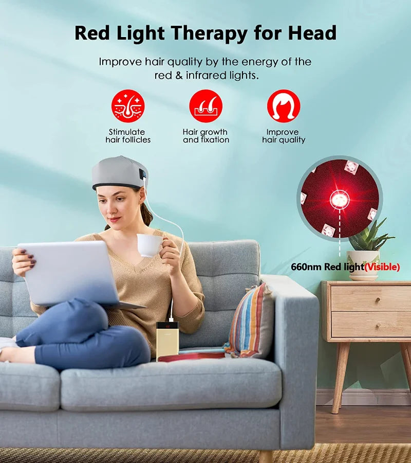 Pro Red Light Therapy Cap