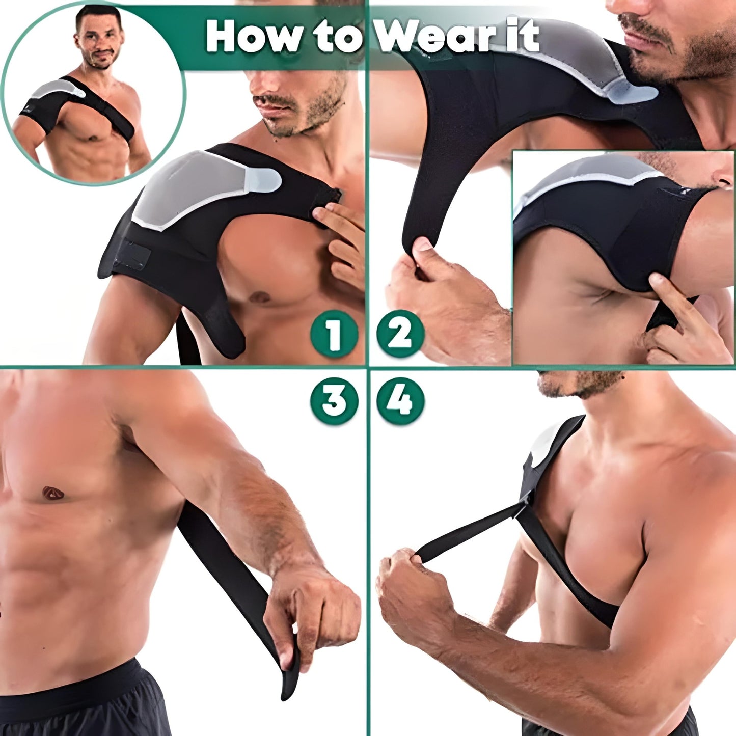 FlexGuard™ Shoulder Support Brace - Super Powered Fitness