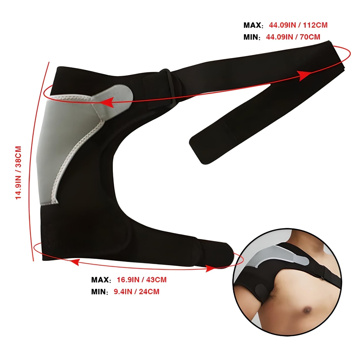 FlexGuard™ Shoulder Support Brace - Super Powered Fitness