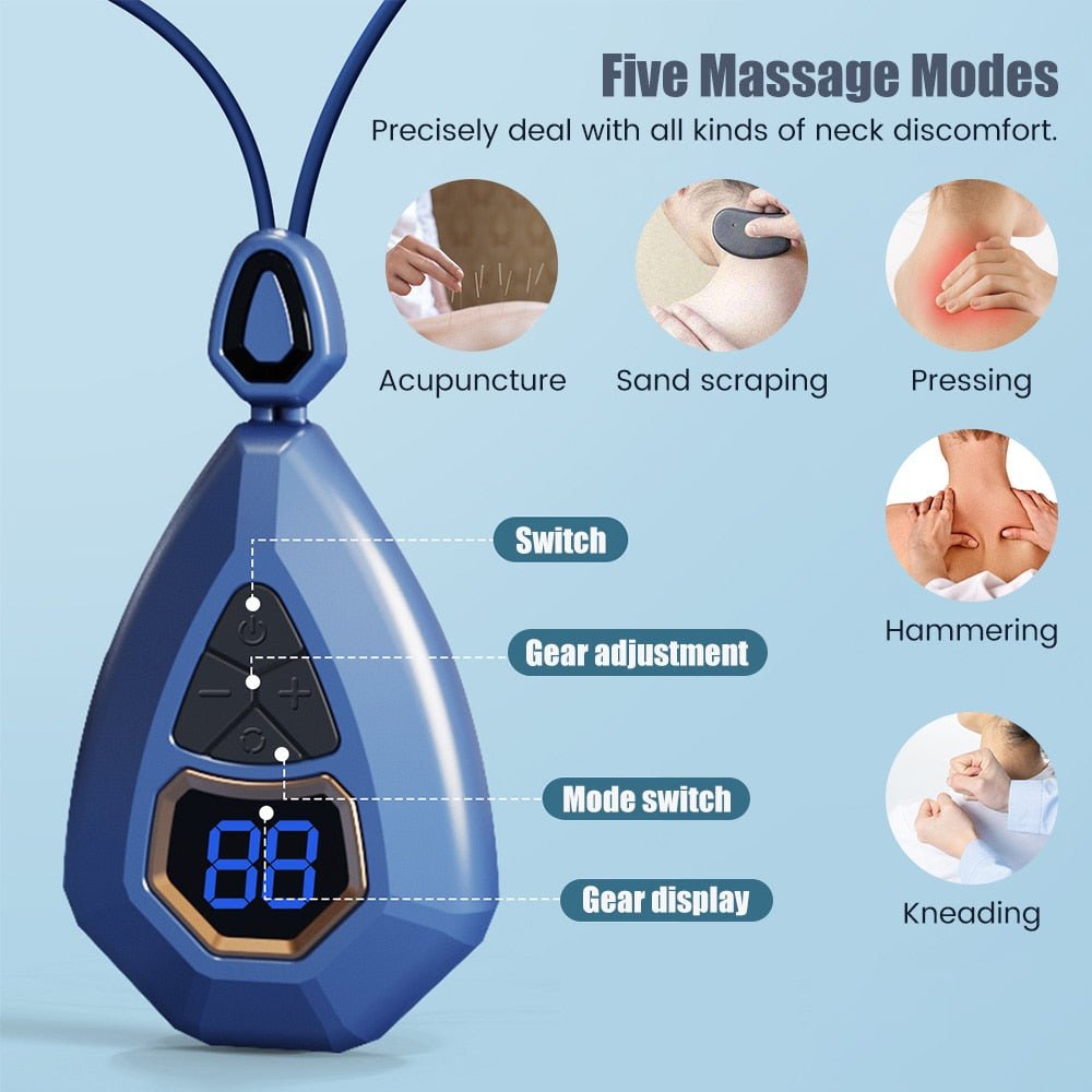 Neck Muscle Heating Massager - Super Powered Fitness